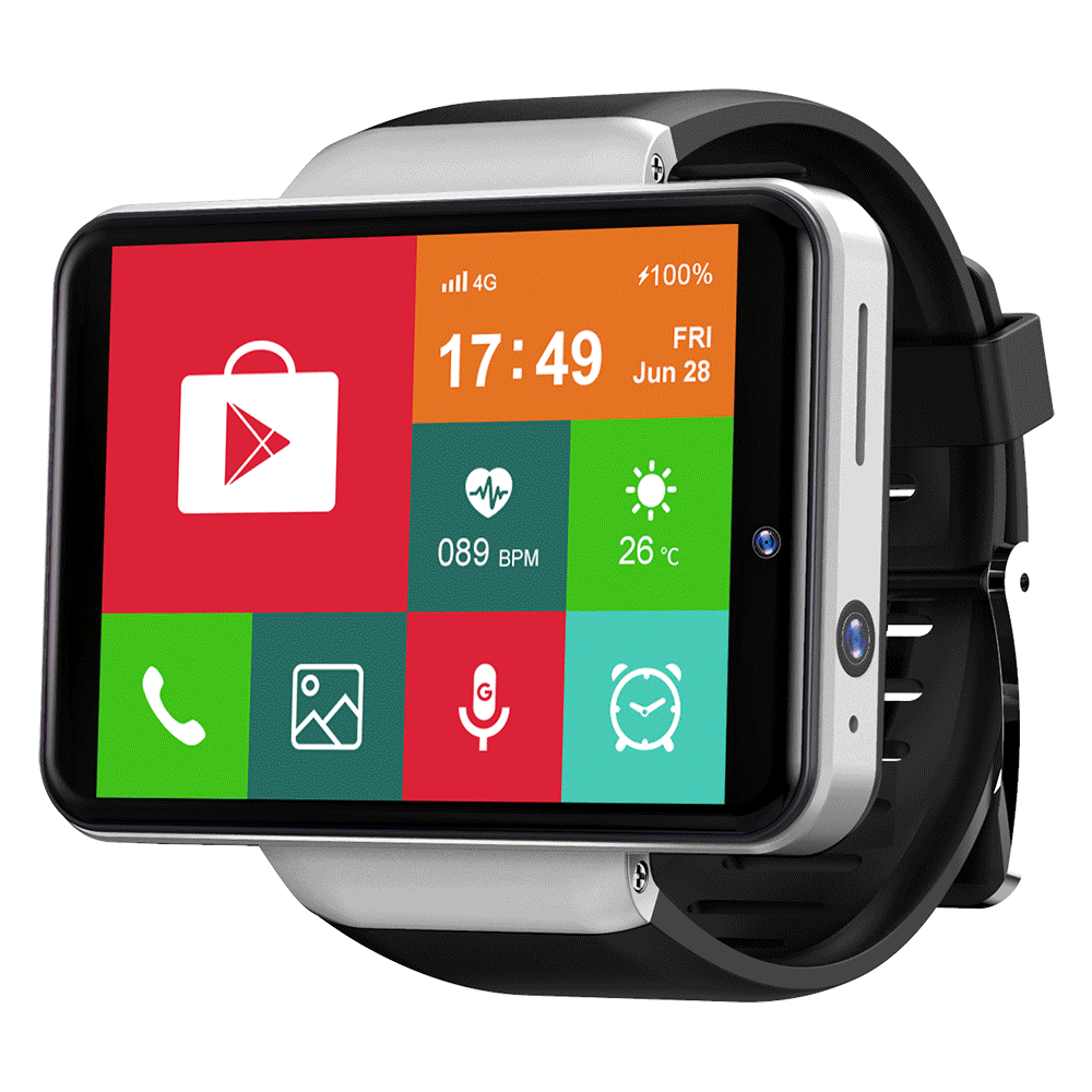 ticwris max s 2.4 inch 640x480 pixels 3g 32g 4g kijk telefoon dubbele camera gezicht ontgrendel life assistant gps game play smart watch