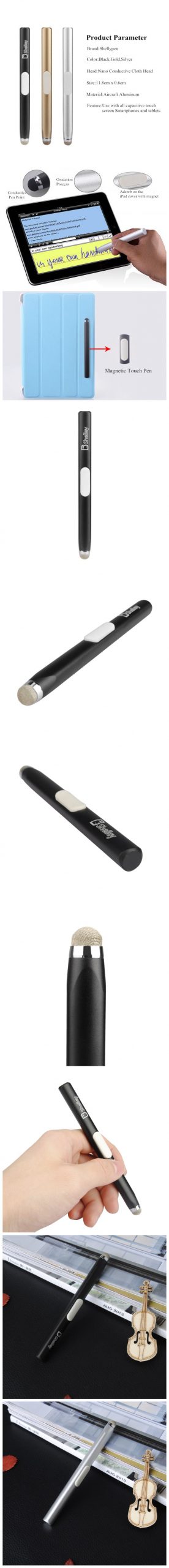 Metalen Magnetische Touch Pen Capacitieve Screen Stylus Pen voor iPhone iPad Tablet PC Mobiele Telefoon