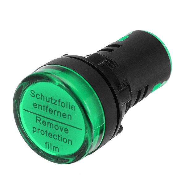 Machifit AD16-22DS AC220V 22mm Indicator signaallamp Lamp Panel houder LED-voedingsindicator