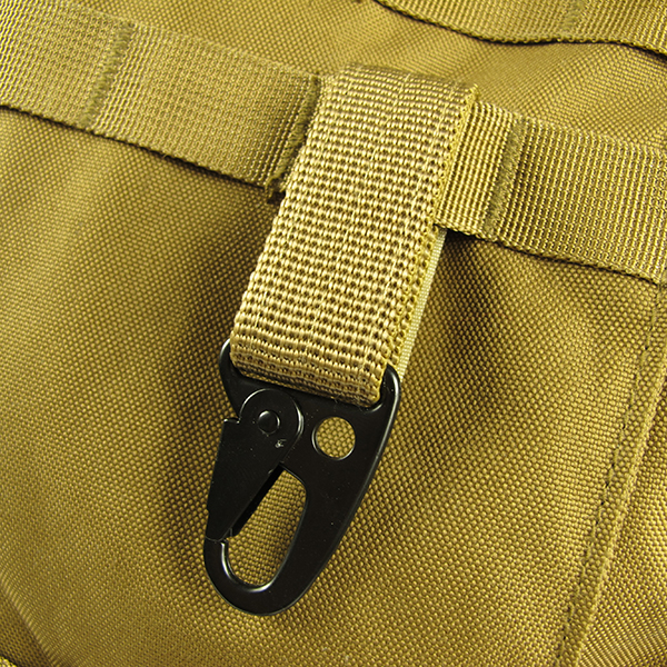 Carabiner Hook Buckle Nylon Molle Belt Hanging Key Ring Outdoor Tool (8)